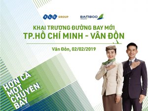 Bamboo Airways khai thác đường bay mới Hồ Chí Minh – Vân Đồn