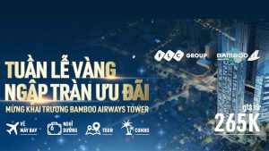 Đại tiệc khuyến mãi vé máy bay từ Bamboo Airways