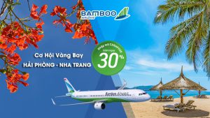 khuyến mãi giảm 30% giá vé Hải Phòng – Nha Trang