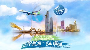 Khuyến mãi Bamboo Airways vé máy bay từ 249k đường bay Hồ Chí Minh – Đà Nẵng dịp Quốc Khánh