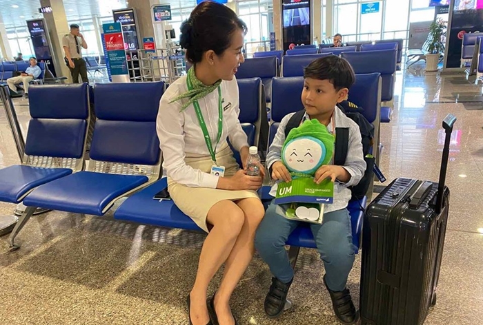 Dịch vụ trẻ em đi một mình của Bamboo Airways