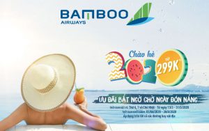 Cùng Bamboo Airways khuyến mãi chào hè 299.000 VND