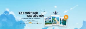 Bamboo Airways khuyến mãi giảm 20% giá vé máy bay