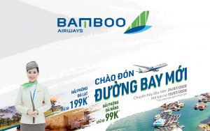 Bamboo Airways mở bán đường bay mới chỉ từ 99.000 VND