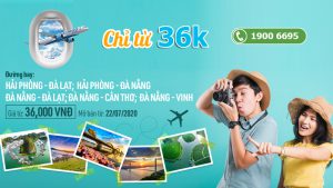 Mừng đường bay mới Bamboo Airways khuyến mãi chỉ từ 36.000 VND