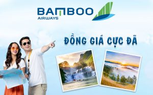 Khuyến mãi combo 4 vé máy bay chỉ từ 800.000 VND từ Bamboo Airways