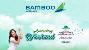 Bamboo Airways khuyến mãi 20% giá cho nhóm bay Tết Dương lịch