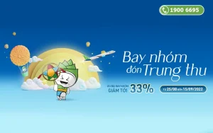 Ưu đãi nhóm Bamboo Airways giảm tới 33% cực sốc