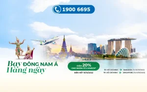 Bamboo Airways giảm giá 20% vé bay nhóm Đông Nam Á