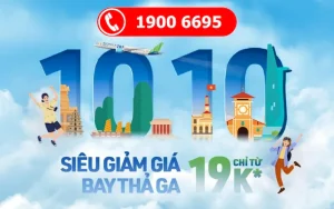 Săn vé máy bay giá rẻ 19k Bamboo Airways