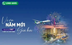 Bamboo Airways tung vé máy bay giá rẻ chỉ 19k dịp Tết 2023