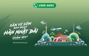 Giá vé máy bay Bamboo đi Đông Bắc Á ưu đãi giảm 10%