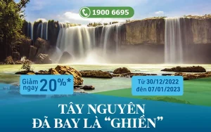 Bamboo Airways giảm giá vé máy bay đi Pleiku - Buôn Ma Thuột