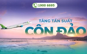 Bamboo Airways tăng chuyến bay đi Côn Đảo