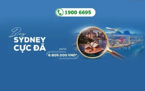 Bamboo Airways ưu đãi giá vé bay Sydney từ 6.805.000đ