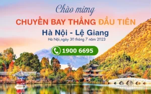 Bamboo Airways mở đường bay thẳng Lệ Giang