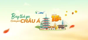 Bamboo Airways ưu đãi vé máy bay Châu Á