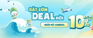 Bamboo Airways mua sớm giá tốt giảm 10% giá vé