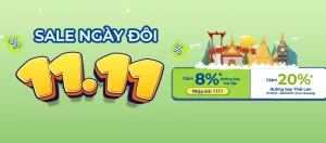 Bamboo Airways siêu sale ngày đôi 11-11