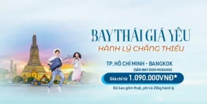 Bamboo Airways ưu đãi bay Thái Lan tăng thêm hành lý